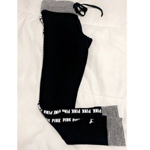 Black leggings from PINK Victoria Secret.